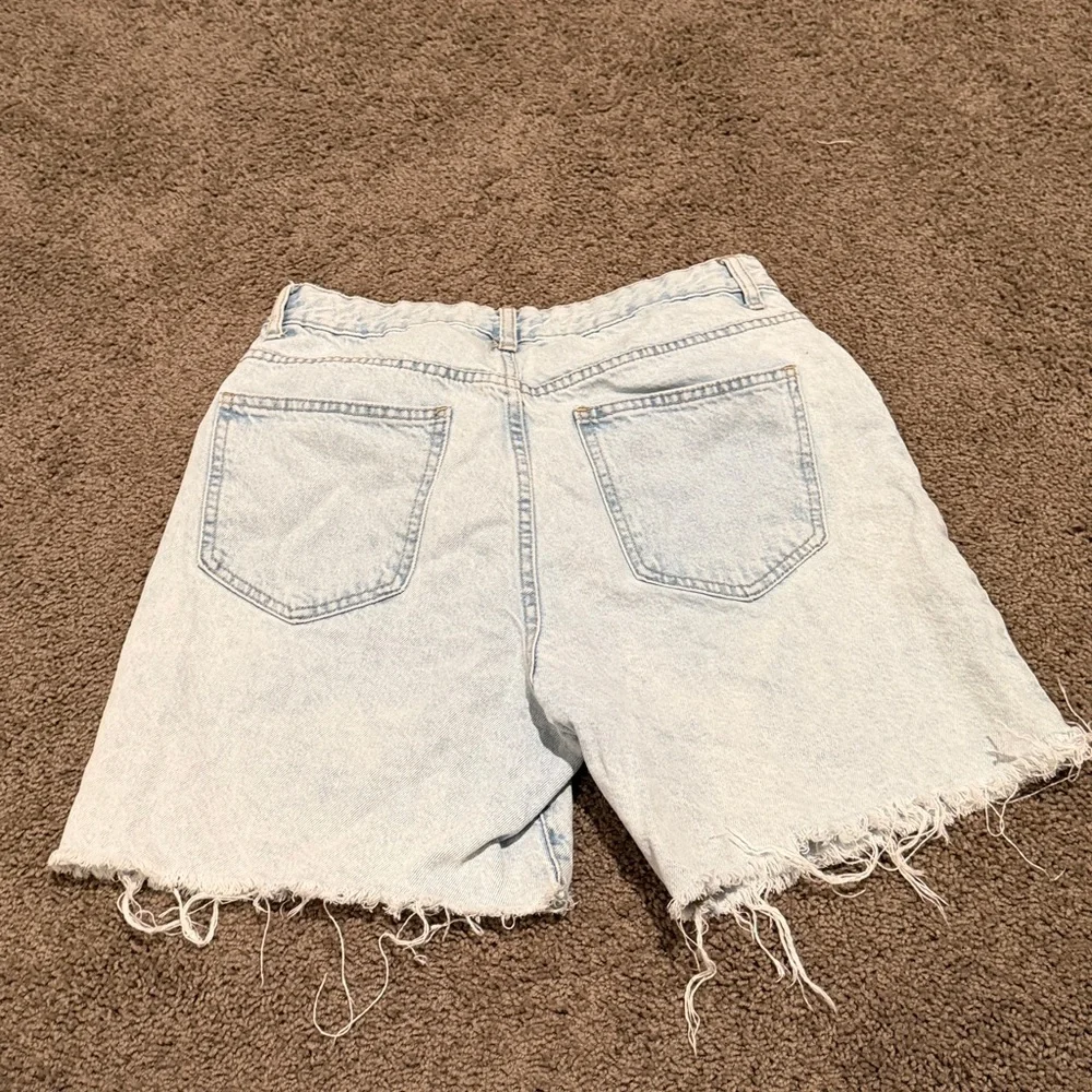 Cotton On High Straight Bermuda Jean Shorts - Picture 5 of 5